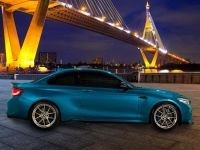 BMW M2 Coupe (F87) ปี 2017 สี Long Beach Blue เบาะดำ วิ่ง 42,000 กม. รูปที่ 4